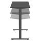 Desk Logilink EO0045 Electrically adjustable sit-stand desk Black, 7 image