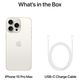 მობილური ტელეფონი Apple iPhone 15 Pro Max 256GB White Titanium/D , 6 image - Primestore.ge