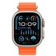 სმარტ საათი Apple Watch Ultra 2 49mm Titanium Orange Ocean Band MREH3 , 2 image - Primestore.ge