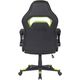 სათამაშო სავარძელი 2E 2E-GC-HEB-BK Gaming Chair Hebi Black/Green , 4 image - Primestore.ge