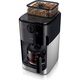 Coffee machine Philips HD7767/00, 1000W, 1.2L, Coffee Machine, Black/Metalic, 2 image