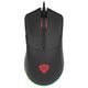 Mouse Genesis Gaming Optical Mouse krypton 290 RGB 6400 DPI with Software Black