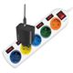 Power strip Logilink LPS258 Power strip 5-way with 6 switches 5x CEE 7/3 multicolor 1.5m, 2 image