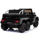 Children's electric car MERCEDES-BENZ G 63 AMG 6×6 BLACK with leather seat and rubber tires, 4 image