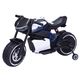 Child electric motorcycle J61W with rubber tires/leather seat