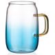 ჭიქების ნაკრები Ardesto Borosilicate glass mug set Blue Atlantic, 300 ml, 2 pcs , 2 image - Primestore.ge