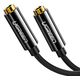 Audio cable UGREEN 3.5mm Male to 2 Female Audio¶Cable 25cm (Black), 3 image