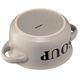 Soup bowl Ardesto Bowl Alcor, 550 ml, gray, ceramics, 4 image