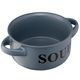 Soup bowl Ardesto Bowl Alcor, 550 ml, blue, ceramics, 4 image