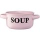 წვნიანის თასი Ardesto Bowl Alcor, 550 ml, pink, ceramics  - Primestore.ge