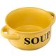 Soup bowl Ardesto Bowl Alcor, 550 ml, yellow, ceramics, 4 image
