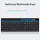 Keyboard MARVO KC411W EN BK wireless Combo, 2 image