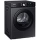 Washing dryer Samsung DV90BBA245ABLP, 9Kg, A+++, Washing Dryer, Black, 3 image