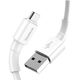 Cable Baseus Mini White Cable Micro USB 2.4A 1m CAMSW, 2 image