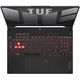 Notebook Asus TUF 15 / FA507XI-HQ014 / 15.6 NV RTX 4070 8GB GDDR6 / R9-7940HS / 16GB DDR5 / 512GB PCIE G4 SSD / Mecha Gray / Without OS, 3 image
