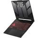Notebook Asus TUF 15 / FA507XI-HQ014 / 15.6 NV RTX 4070 8GB GDDR6 / R9-7940HS / 16GB DDR5 / 512GB PCIE G4 SSD / Mecha Gray / Without OS, 4 image