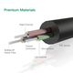 აუდიო კაბელი UGREEN AV119 (10734) 3.5mm Male to 3.5mm Male Audio Cable 1.5M AUX , 2 image - Primestore.ge