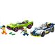 ლეგო LEGO Constructor CITY POLICE CAR AND MUSCLE CAR CHASE , 2 image - Primestore.ge