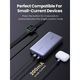 Portable charger UGREEN PB205 (90597A), 25000mAh, USB, Type C, Power Bank, Gray, 8 image