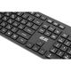 კლავიატურა 2E Keyboard membrane KS260 106key, WL, EN/UK, black , 2 image - Primestore.ge