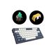 Keyboard Dark Project KD83A Ivory Navy Blue RGB ANSI Layout EN, 4 image
