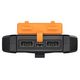 Portable charger Logilink PA0304 Solar Power Bank 8000mAh Flashlight 2xUSB Orange/Black, 5 image