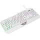 კლავიატურა 2E GAMING Membrane keyboard KG315 110key, USB-A, EN/UA, RGB, white , 2 image - Primestore.ge