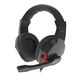 Headphone GENESIS ARGON 120 WITH MICROPHONE BLACK-RED