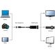 ადაპტერი Gembird A-mDPM-HDMIF4K-01 4K Mini DisplayPort to HDMI Adapter Cable Black , 2 image - Primestore.ge