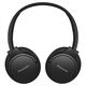 ყურსასმენი Panasonic RB-HF520B Bluetooth Over-Ear Headphones (Voice Control, Wireless, Up to 50 Hours Battery Life) Black , 2 image - Primestore.ge