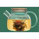 Teapot ARDESTO Tea pot Ardesto, 1000 ml, borosilicate glass, bamboo, 2 image