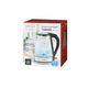 Electric teapot Ardesto EKL-F110 Transparent glass electric kettle with LED-backlight, 6 image