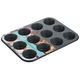 Muffin baking form 12 cup muffin pan Ardesto Tasty baking, 35x26.5x3cm, carbon steel, 2 image