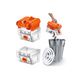 Vacuum Cleaner Thomas DryBOX + AquaBOX Cat & Dog With Container, 1700 W White / Orange, 6 image