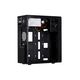 ქეისი 2E E183-400 Case ALFA MidT, PSU ATX400W, 2xUSB3.0, metal perforated (side panel) Black , 3 image - Primestore.ge