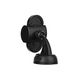 Phone holder charger 2E WCQ01-07 Car Windsheild / airvent Wireless Charger (3in1), 10W, black, 3 image