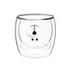 Cup Ardesto AR2625GA Double wall borosilicate glass mug set Animals, 250 ml, 2 pcs, 2 image