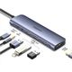 USB Adapter UGREEN CM136 (80132) USB-C To HDMI+3*USB 3.0 A+ AUX3.5mm+PD Power Converter
