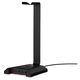 Headphone Stand 2E 2E-GST320UB Gaming 3in1 GST320 Headset Stand, RGB, USB, Black, 3 image