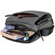 Laptop bag 2E Vertical Bag, Melange 10 ", Black, 6 image