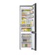 Refrigerator Samsung RB38A7B6222 / WT - BeSpoke, 200x60x66, 385 Litres, NoFROST, INVERTER, SpaceMAX, All-Around cooling, Metal Cooling, A ++, BLACK GLASS, 4 image