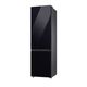 Refrigerator Samsung RB38A7B6222 / WT - BeSpoke, 200x60x66, 385 Litres, NoFROST, INVERTER, SpaceMAX, All-Around cooling, Metal Cooling, A ++, BLACK GLASS, 2 image