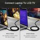 HDMI cable UGREEN HD104 (10110) HDMI Cable 2.0 Computer TV Engineering Decoration Line Hd 3D Visual Effect 10m (Black), 8 image