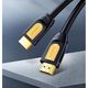 HDMI კაბელი UGREEN HD101 (10128) HDMI to HDMI Cable 1.5M (Yellow/Black) , 4 image - Primestore.ge