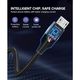 USB cable UGREEN US290 (60147) USB 2.0 A to Micro USB Cable Nickel Plating Aluminum Braid 1.5m (Black), 7 image