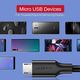 USB კაბელი UGREEN US289 (60137) 1.5m usb 2.0 male to micro usb data cable black , 6 image - Primestore.ge