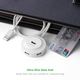 USB Hub UGREEN CR106 (20270) USB 2.0 4 PORTS HUB 1M WHITE, 6 image