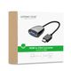 Adapter UGREEN MM105 (40253) HDMI to VGA converter without Audio Black, 4 image