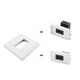 HDMI Rosette Adapter UGREEN (20316) Wall Plate Frame HDMI Casing Panel Adapter PC Material, 5 image