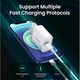 Mobile phone charger UGREEN CD137 (60450) Fast Charging Power Adapter with PD 18W EU (White), 6 image